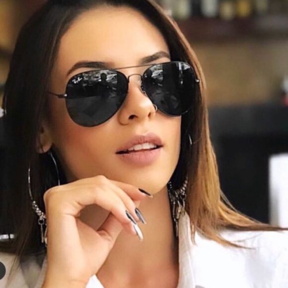 NEW Ray Ban RB3025 Aviator medium Metal - Picture 1 of 13